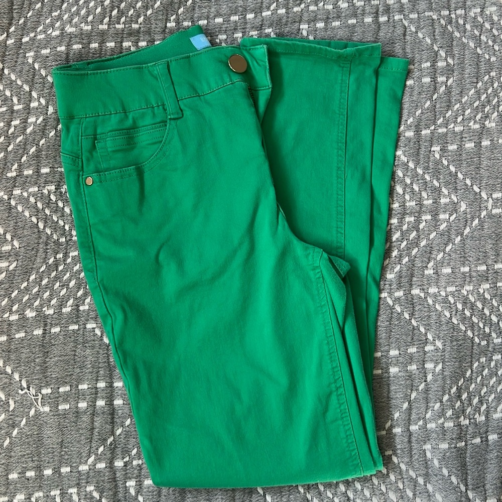 Green Draper James Skinny stretch pants
